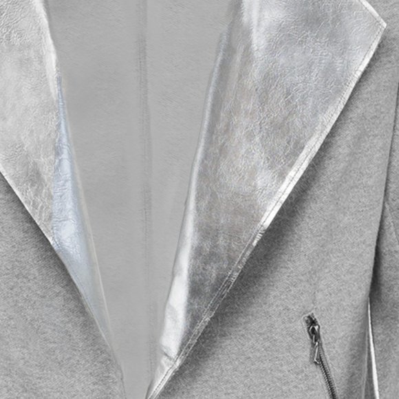 Washable Leather Cardigan by Majestic Paris - Picture 2 of 3